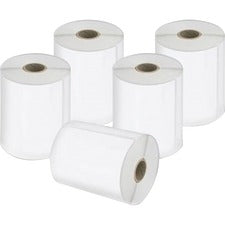 Dymo LabelWriter 4XL Label Printer Label Roll 4" Width x 6" Length - Rectangle - Direct Thermal - White - Plastic - Water Resistant - 220 / Roll - 5 / Pack