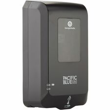Pacific Blue Ultra Automated Touchless Soap & Sanitizer Dispenser Automatic - Touch-free, Durable, Hygienic, Site Window - Black - 1 / Carton