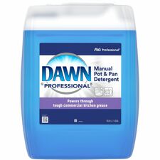 Dawn Manual Pot & Pan Detergent 640 fl oz (20 quart) - Original Scent - Long Lasting - Translucent Blue - 1 Each