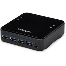 StarTech.com 4X4 USB 3.0 Peripheral Sharing Switch Micro USB - External - 8 USB Port(s) - 8 USB 3.0 Port(s)