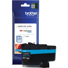 Brother INKvestment LC3035C Original Ultra High Yield Inkjet Ink Cartridge - Single Pack - Cyan - 1 Each 5000 Pages