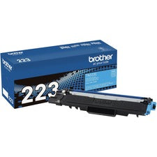 Brother TN-223C Original Standard Yield Laser Toner Cartridge - Cyan - 1 Each 1300 Pages