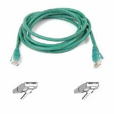 Belkin RJ45 CAT-5e Patch Cable Green 06 6 ft Category 5e Network Cable for Network Device - First End: 1 x RJ-45 Network - Male - Second End: 1 x RJ-45 Network - Male - Patch Cable - Gold Plated Connector - 24 AWG - Green - 1 Each