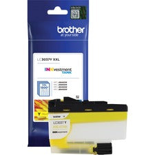 Brother INKvestment LC3037Y Original Inkjet Ink Cartridge - Single Pack - Yellow - 1 Each 1500 Pages