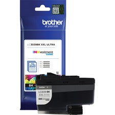 Brother INKvestment LC3039BK Original Ultra High Yield Inkjet Ink Cartridge - Single Pack - Black - 1 Each 6000 Pages