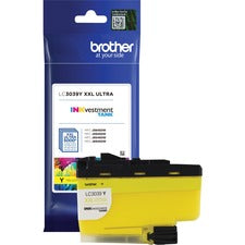 Brother INKvestment LC3039Y Original Ultra High Yield Inkjet Ink Cartridge - Single Pack - Yellow - 1 Each 5000 Pages