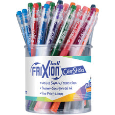 Pilot FriXion ColorStix Ballpoint Pen Medium Pen Point - Erasable - Gel-based - 48 / Display Box