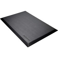 StarTech.com Anti-Fatigue Mat for Standing Desks - Large Stand-up Desk, Table, Counter, Office, Home, Workstation - 36" Length x 24" Width x 0.750" Thickness - Rectangular - Polyurethane - Black - 1 Each