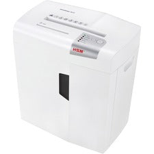 HSM Shredstar X17 - 5/32" x 1 3/8" + Sep. CD Cutting Unit Particle Cut - 15 Per Pass - for shredding Paper, Staples, Paper Clip, Credit Card, CD, DVD - 0.156" x 1.125" Shred Size - P-4/O-1/T-2/E-2/F-1 - 9.06" Throat - 6.90 gal Wastebin Capacity - White