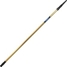 Ettore REA-C-H 3-section Extension Pole 18 ft Length - Gold - Anodized Aluminum - 1 Each