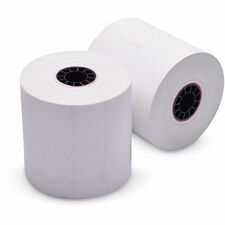 ICONEX NCR Paper Thermal POS Grade 165' Register Rolls 2 1/4" x 165 ft - Clear - White - 3 / Pack