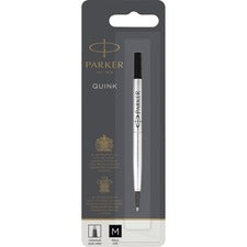 Parker Rollerball Pen Refill 0.70 mm , Medium Point - Black Ink - 1 Each