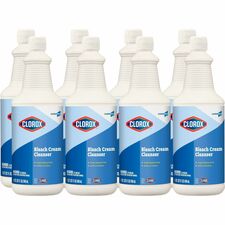 CloroxPro™ Bleach Cream Cleanser 32 fl oz (1 quart) - Clear - 512 / Pallet