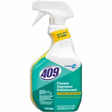 CloroxPro™ Formula 409® Cleaner Degreaser Disinfectant Spray 32 fl oz (1 quart) - Disinfectant - Clear - 432 / Pallet