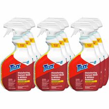 CloroxPro™ Tilex Disinfecting Instant Mold and Mildew Remover Spray 32 fl oz (1 quart) - Scrub-free, Disinfectant, Antibacterial - White - 432 / Pallet