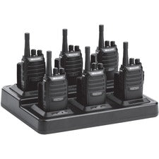 Midland BR200X6BGC BizTalk Bundle 16 Radio Channels - 142 Total Privacy Codes - 2 W - Lithium Ion (Li-Ion) - Black - 6 Each