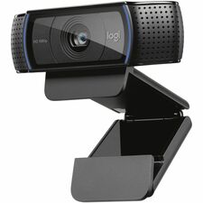 Logitech C920S Webcam - 3 Megapixel - 30 fps - Black - USB 3.1 - 1 Each Full HD - 1920 x 1080 Video - Auto-focus - 78° Angle - Clip, Tripod Mount - 1.2x Digital Zoom - Microphone - For Notebook, Monitor - Windows 8 or Later, macOS 10.10 or Later, Chro
