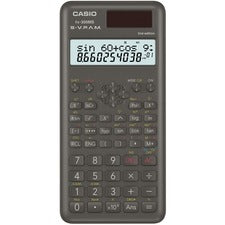 Casio fx-300MS PLUS 2 Teacher Pack Large Display, Dual Power, Hard Case - 2 Line(s) - 10 Digits - Battery/Solar Powered - 0.4" Height x 3" Width x 6.4" Length - Black - 1 Each