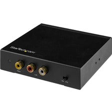StarTech.com HDMI to RCA Converter Box with Audio Functions: Signal Conversion - 1920 x 1080 - NTSC, PAL - 1 Each