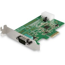 StarTech.com 1-Port PCI Express Serial Card with 16950 UART - Low-Profile Low-profile Plug-in Card - 16950 UART - PCI Express x1 - PC, Linux - 1 x Number of Serial Ports External - 1