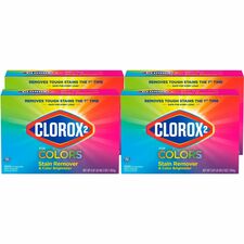 Clorox for Colors Stain Remover and Color Brightener Powder 49.20 oz (3.07 lb) - Multi - 4 / Carton