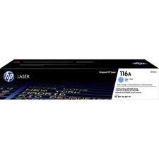 HP 116A (W2061A) Original Laser Toner Cartridge - Cyan - 1 Each 700 Pages