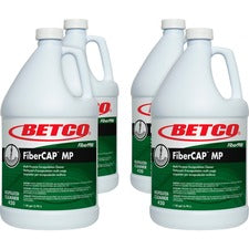 Betco FiberCAP MP Multipurpose Cleaner 128 fl oz (4 quart) - Quick Drying, Non-flammable - Clear - 4 / Carton