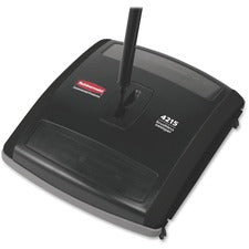 Rubbermaid Commercial Brushless Mechanical Sweeper 7.50" Brush Face - Black - 4 / Carton