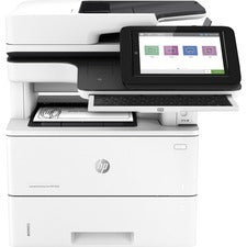 HP LaserJet M528dn Laser Multifunction Printer - Monochrome Copier/Printer/Scanner - 43 ppm Mono Print - 1200 x 1200 dpi Print - Automatic Duplex Print - Up to 150000 Pages Monthly - 650 sheets Input - Color Scanner - 600 dpi Optical Scan - Gigabit Ethern