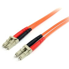 StarTech.com 1m Multimode 62.5/125 Duplex Fiber Patch Cable LC - LC 3.28 ft Fiber Optic Network Cable for Network Device - First End: 2 x LC Network - Male - Second End: 2 x LC Network - Male - 10 Gbit/s - Patch Cable - LSZH - 62.5/125 µm - Orange -