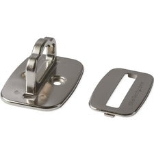 StarTech.com LTANCHORL Surface Mount for Cable Lock - Silver - TAA Compliant Steel, Zinc Alloy - 1 Each