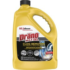 Drano Max Gel Clog Remover Ready-To-Use - 128 oz (8 lb) - Corrosion Resistant - Clear - 1 Each