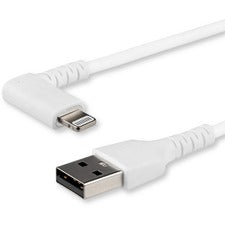 StarTech.com Lightning/USB Data Transfer Cable 3.28 ft Lightning/USB Data Transfer Cable for iPhone, iPad, Magic Keyboard, Magic Mouse, Magic Trackpad, Siri Remote, Smartphone - First End: 1 x Lightning - Male - Second End: 1 x USB Type A - Male - MFI - S