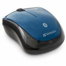 Verbatim Bluetooth Multi-Trac LED Tablet Mouse Blue LED/Optical - Wireless - Bluetooth - Dark Teal - 1600 dpi - 3 Button(s) - Symmetrical - 1 Each