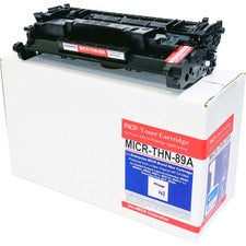 microMICR MICR Laser Toner Cartridge 89A (CF289A) - Black - 1 Each 5000 Pages