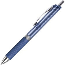 Integra Retractable Gel Ink Pen 0.7 mm Medium Pen Point - Retractable - Blue Ink - Gel-based - Blue Barrel - Metal Tip - 1 Dozen