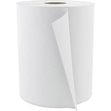 Cascades PRO Select Roll Paper Towel 1 Ply - 7.80" Width x 600 ft Length - White - Paper - 12 / Carton