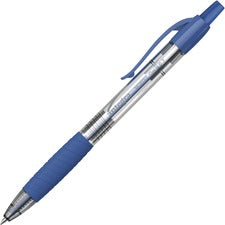 Integra Retractable 0.7mm Gel Pen 0.7 mm Medium Pen Point - Retractable - Blue Ink - Gel-based - Blue Barrel - 1 Dozen