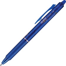 FriXion Ball Clicker 1.0mm Retract Gel Pen 1 mm Bold Pen Point - Refillable - Retractable - Erasable - Blue Ink - Gel-based - 1 Dozen