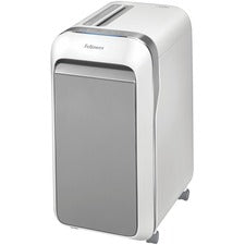 Fellowes Powershred LX220 100% Jam Proof Micro-cut Shredder Micro Cut - 20 Per Pass - for shredding Paper, Credit Card, Paper Clip, Staples, Junk Mail - 0.156" x 0.500" Shred Size - P-4 - 7 ft/min - 9" Throat - 20 Minute Run Time - 8 gal Wastebin Capacity