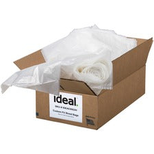 ideal. Shredder Bags for Shredder models 4107 & 4108 79 gal - 64" Height x 44" Width - Plastic - 80 / Carton