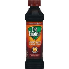 Old English Scratch Cover Polish 8 fl oz (0.3 quart) - Dark Brown - 1 Each