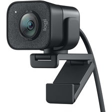 Logitech Webcam - 2.1 Megapixel - 60 fps - Graphite - USB - Retail - 1 Each 1920 x 1080 Video - Auto-focus - 78° Angle - Microphone - For Monitor