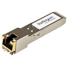 StarTech.com Arista Networks AR-SFP-10G-T Compatible SFP+ Transceiver Module - 10GBASE-T For Data Networking - 1 x RJ-45 10GBase-T LAN - Twisted Pair10 Gigabit Ethernet - 10GBase-T - Hot-swappable - 1 Each