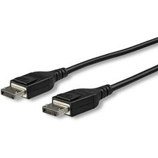 StarTech.com 15 m (49.2 ft.) Active Optical DisplayPort 1.4 Cable 49.21 ft Fiber Optic Video Cable for Notebook, Audio/Video Device, Desktop Computer, Monitor, TV, Projector, Digital Signage Display, Graphics Card - First End: 1 x 20-pin DisplayPort 1.4 D