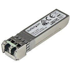 StarTech.com Juniper SFPP-10GE-SR Compatible SFP+ Transceiver Module - 10GBase-SR For Optical Network, Data Networking - 1 x LC Duplex 10GBase-SR Network - Optical Fiber - Multi-mode - 10 Gigabit Ethernet - 10GBase-SR - Hot-swappable - 1 Each