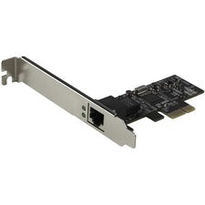 StarTech.com 2.5Gbps 2.5GBase-T PCIe Network Card PCI Express x4 - 1 Port(s) - 1 - Twisted Pair - 2.5GBase-T, 1000Base-T, 10/100Base-TX - Plug-in Card