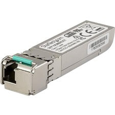 StarTech.com Dell EMC SFP-10G-BX40-U Compatible SFP+ Transceiver Module - 10GBase-BX40 For Data Networking, Optical Network - 1 x LC Duplex 10GBase-BX40-U Network - Optical Fiber - Single-mode - 10 Gigabit Ethernet - 10GBase-BX40-U - Hot-swappable - 1 Eac