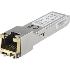 StarTech.com Juniper SFP (mini-GBIC) Module For Data Networking - 1 x RJ-45 1000Base-TX LAN - Twisted PairGigabit Ethernet - 1000Base-TX - Hot-swappable - 1 Each