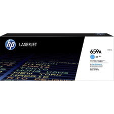 HP 659A (W2011A) Original High Yield Laser Toner Cartridge - Cyan - 1 Each 13000 Pages